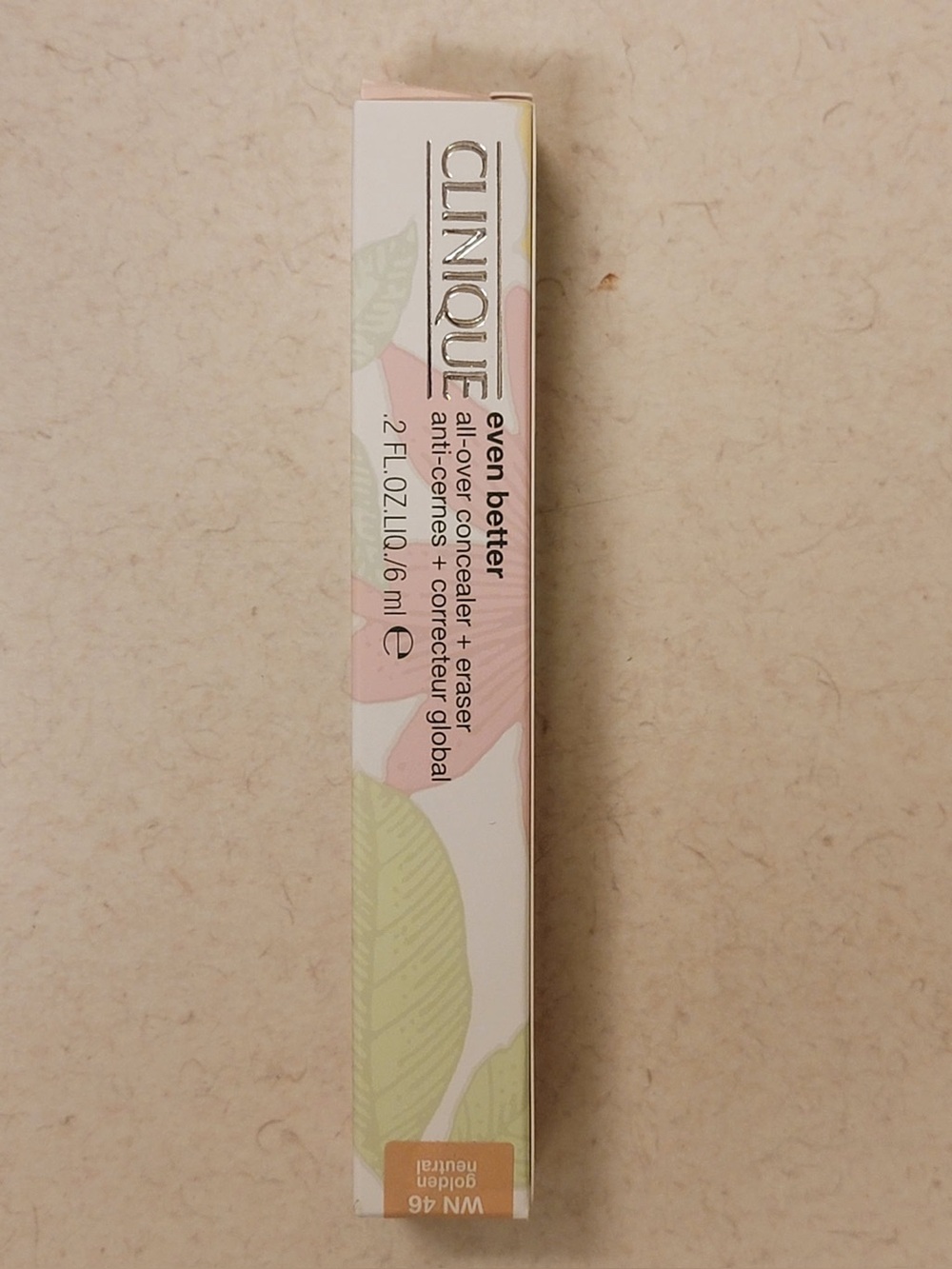 Clinique Even Better All-Over Concealer + Eraser in Golden Neutral (WN46)